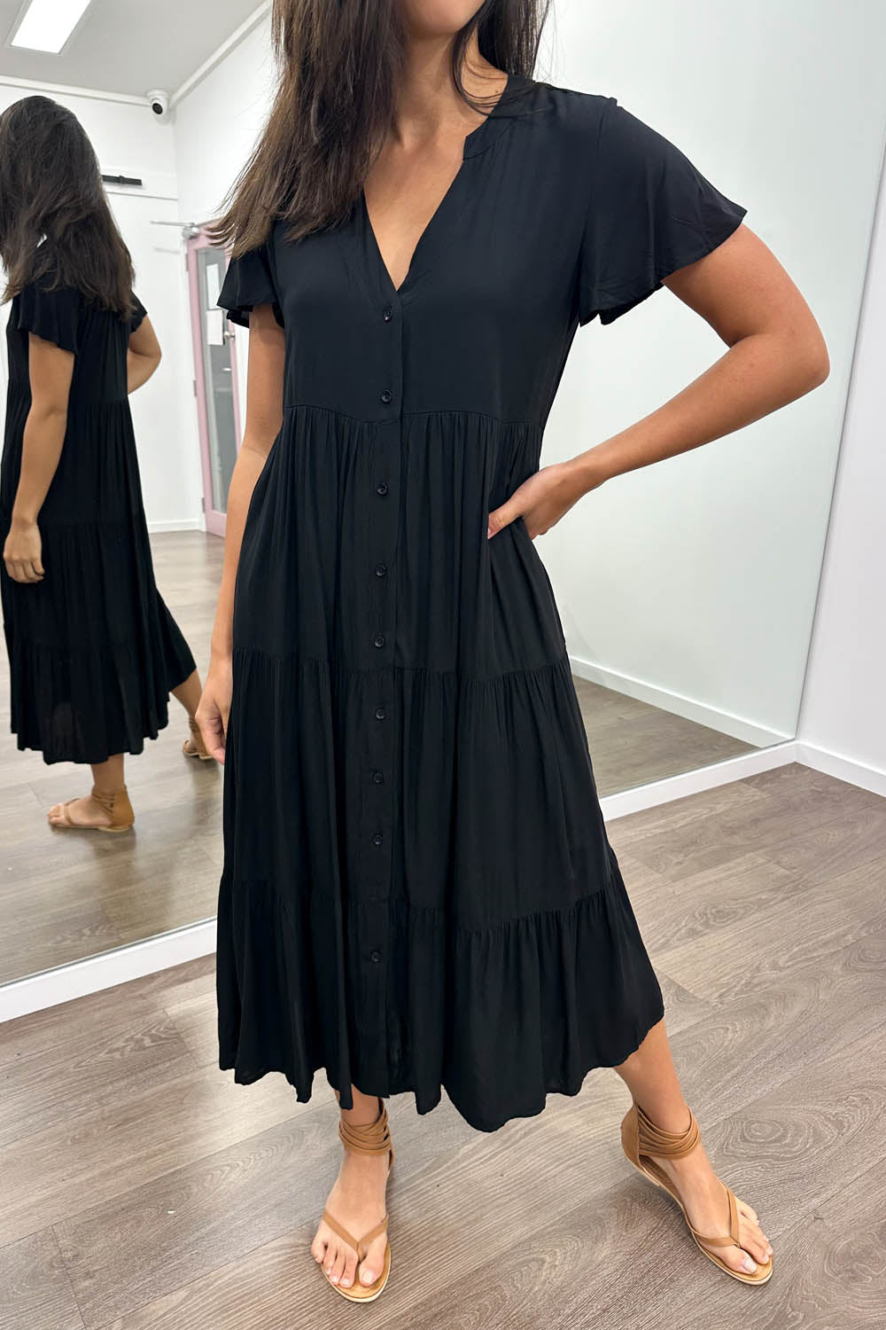 Teacher Dress - Black